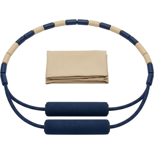 Kfxwd 52 Bead Segmented Jump Rope 2.8 m Navy Sand - Product view