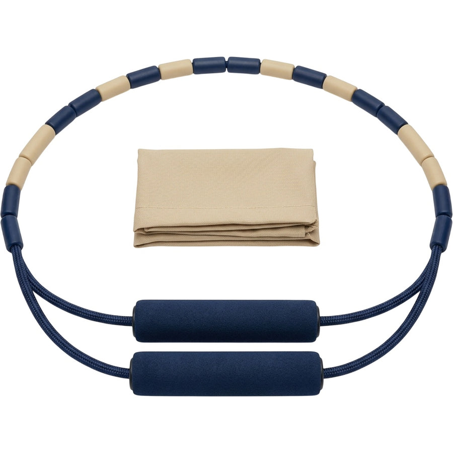 Kfxwd 52 Bead Segmented Jump Rope 2.8 m Navy Sand