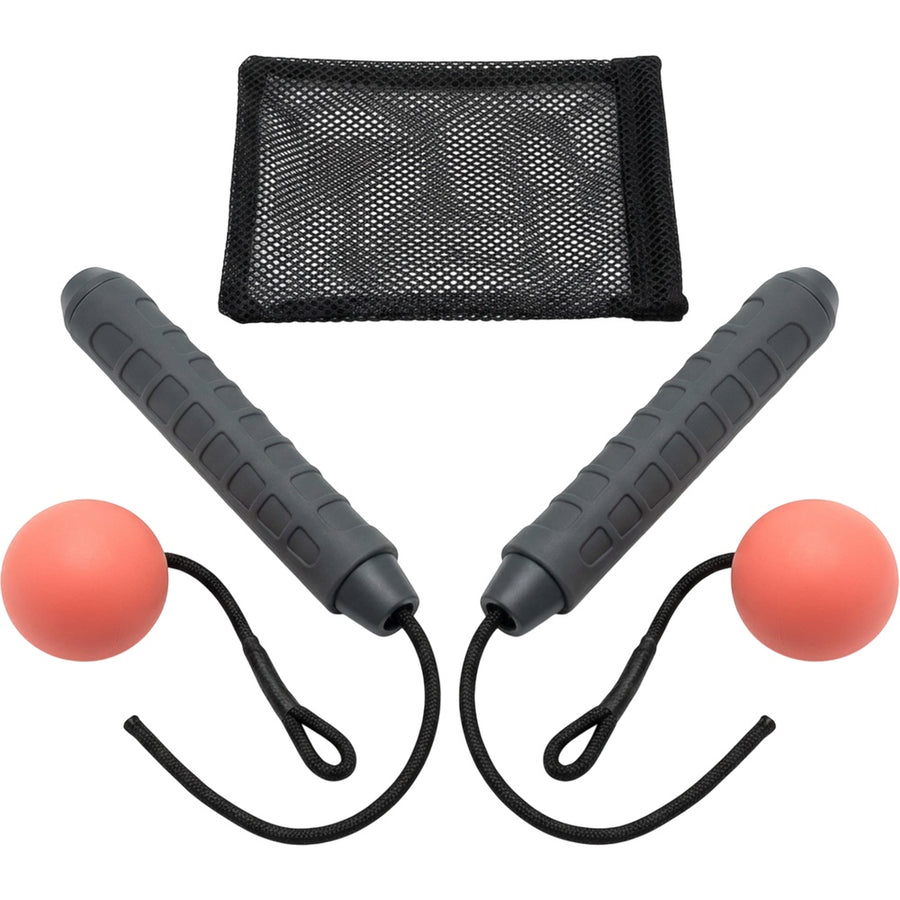 Kfxwd Cordless Weighted Ball Jump Rope 180 g Charcoal Coral