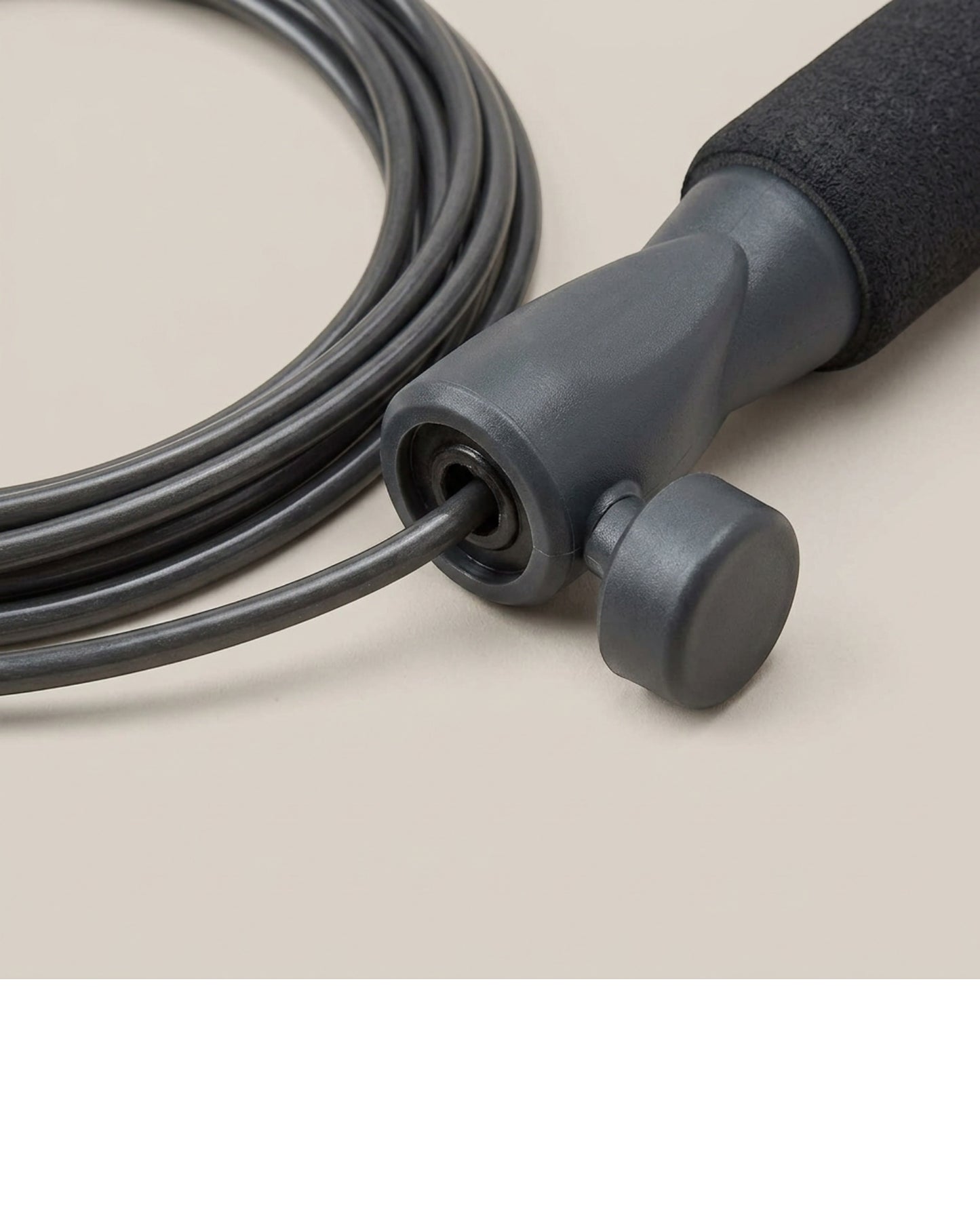 Kfxwd Lightweight PVC Jump Rope Graphite 9 ft